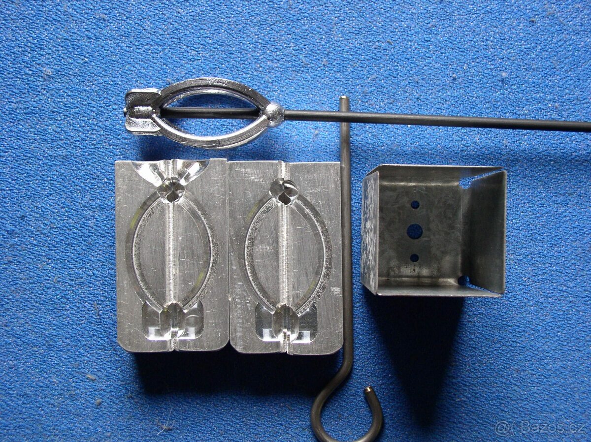 Forma na olůvka KRMÍTKO "OVÁL-TORPEDO 70gr"