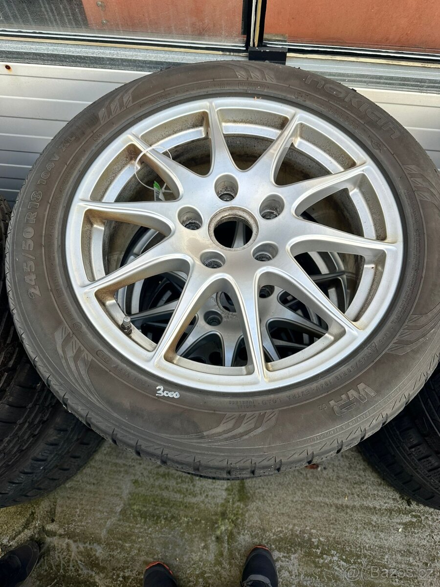 Prodám BBS kola Porsche Panamera 5x130