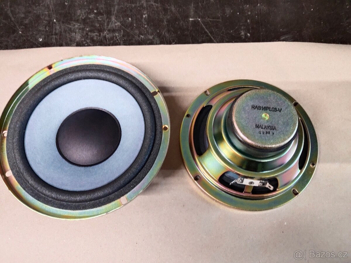 Repro hifi Pioneer bas 170mm ,uplne nove nepouzite