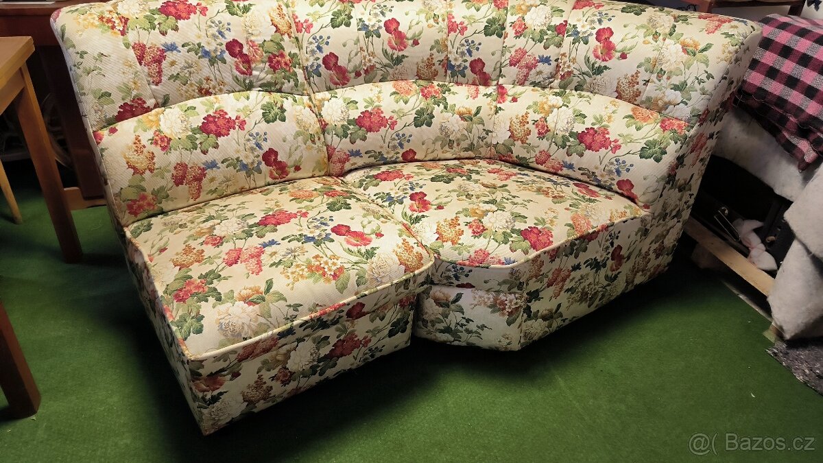 Rohovyý set variabilni gauč s křeslem Nové Lanscape