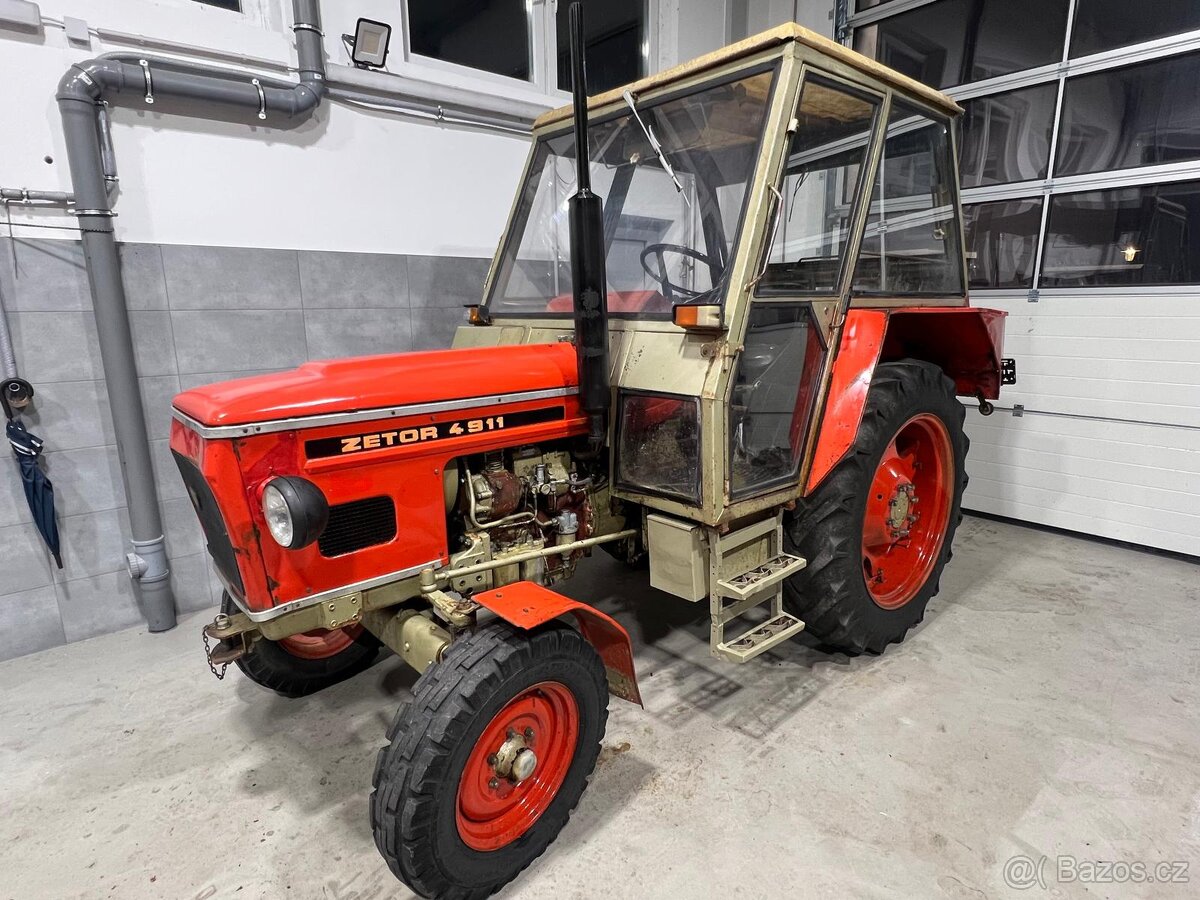 Zetor 4911, platné doklady, zachovalý