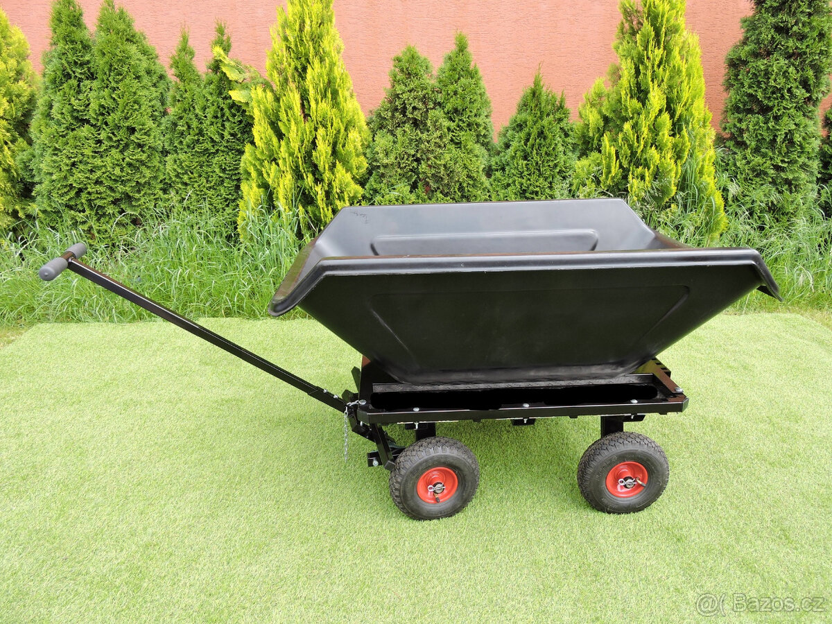 Prodám multifunkční čtyřkolový vozík vč. korby 250 l