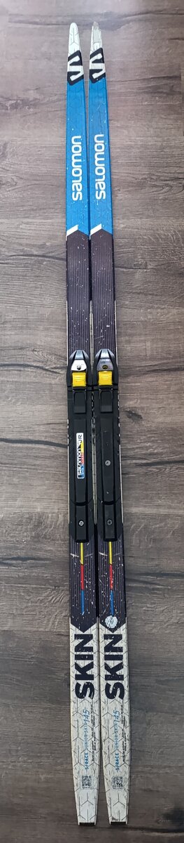 Dětské běžky SALAMON S RACE JUNIOR SKIN, vel. 145