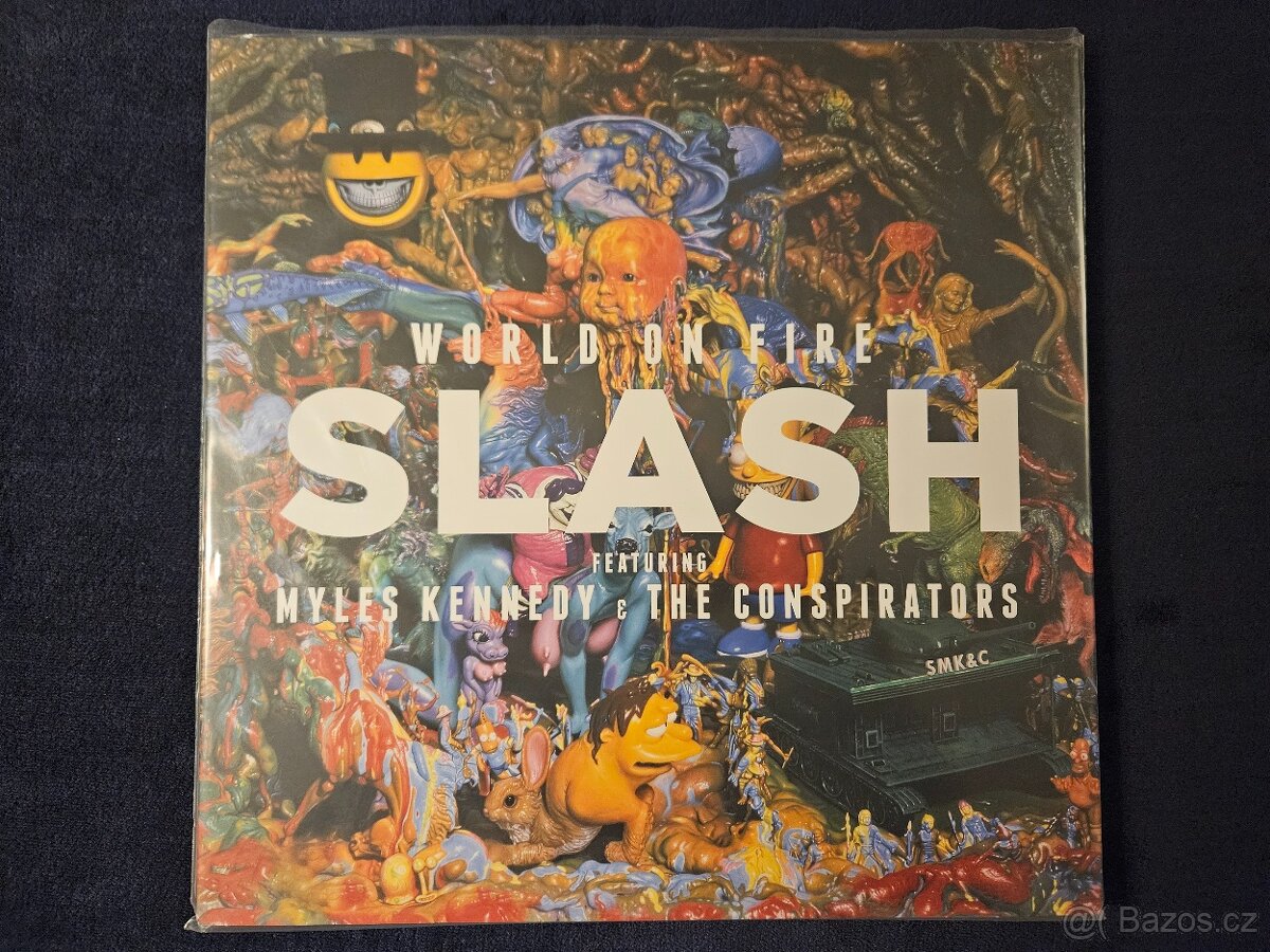 2LP Slash - World On Fire (2014)