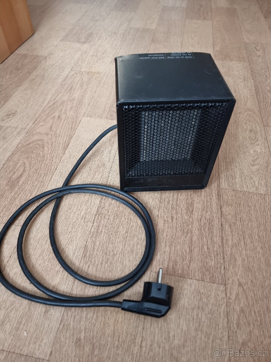 Teplovzdušný ventilátor