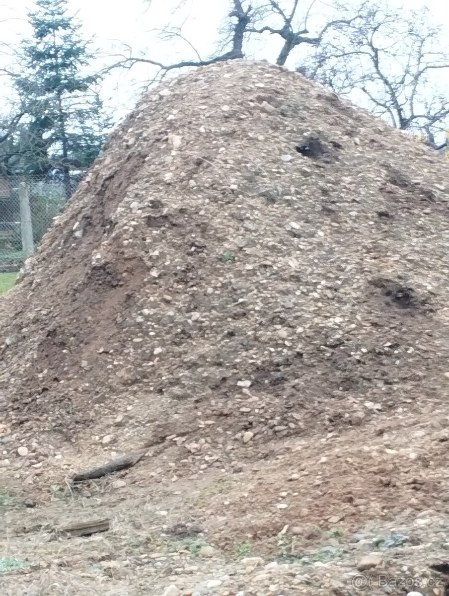 Zemina za odvoz - lokalita Brno