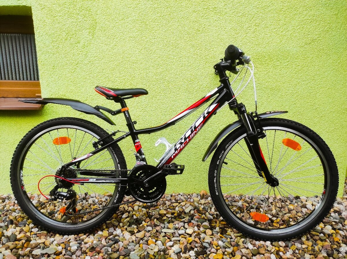 Značkové dětské kolo Rock Machine 24"