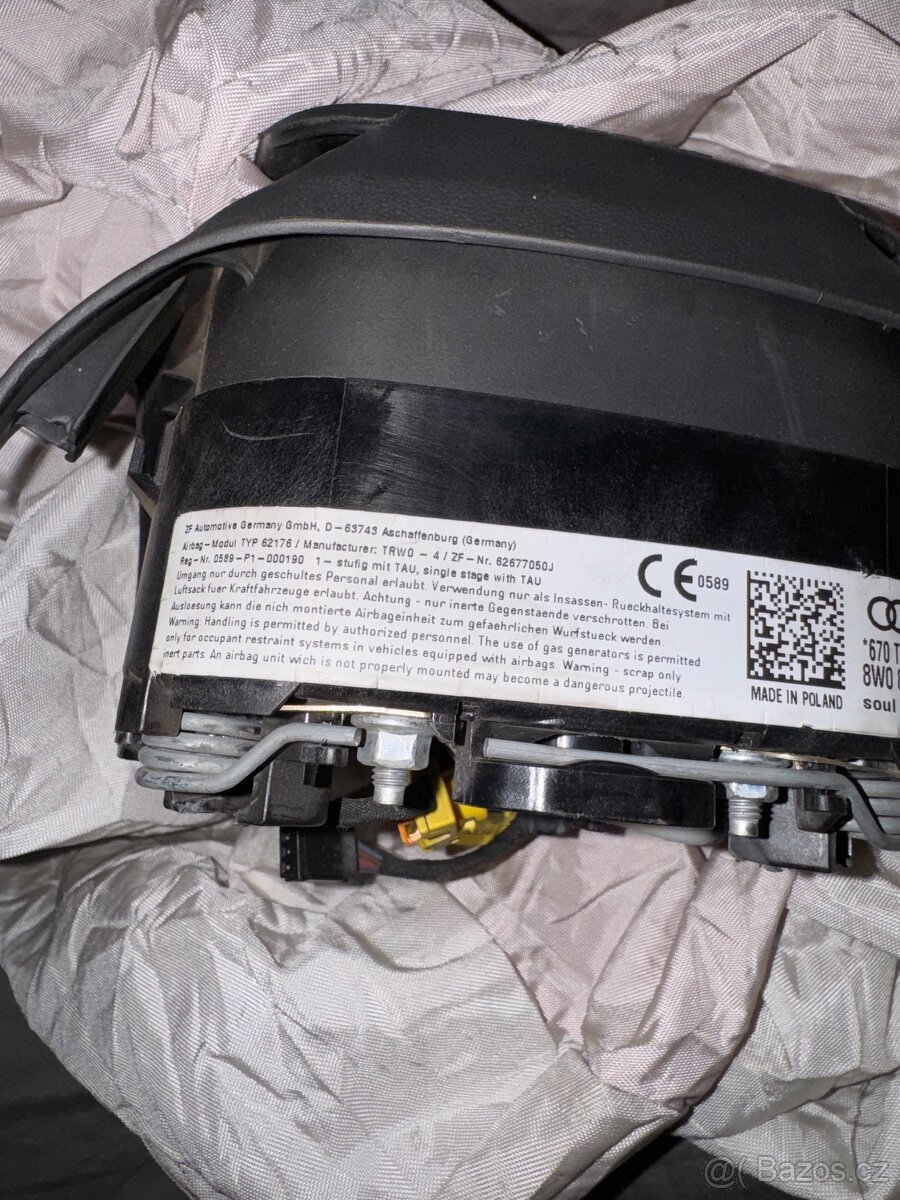 Airbagy z Audi RS5