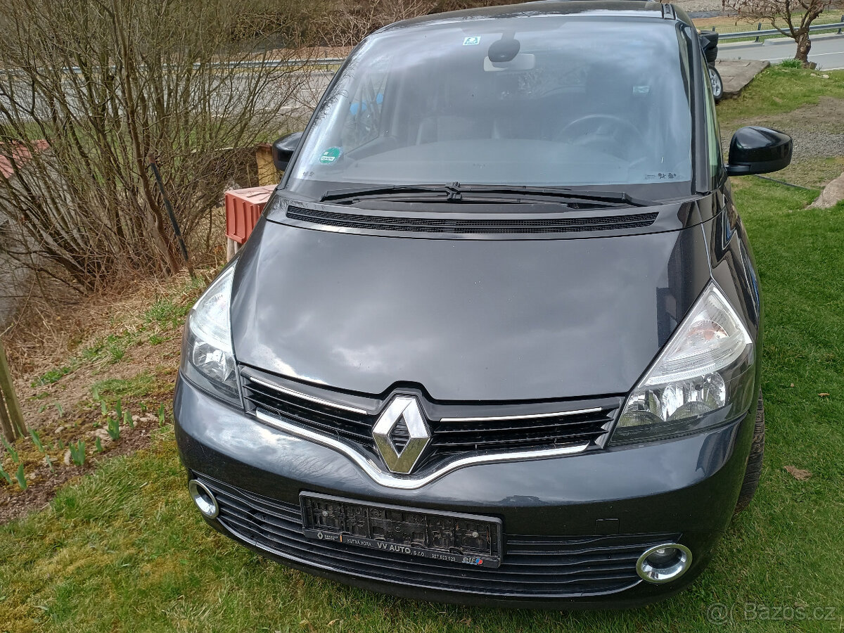 ESPACE grand 2.0Ci zakoupený v ČR 4/2015 , servis v Renaultu
