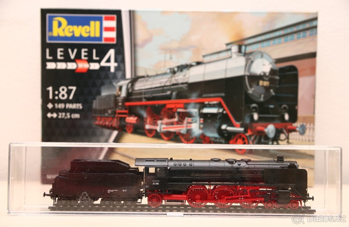Parní lokomotivy Revell BR 01/ BR 02 (1:87)