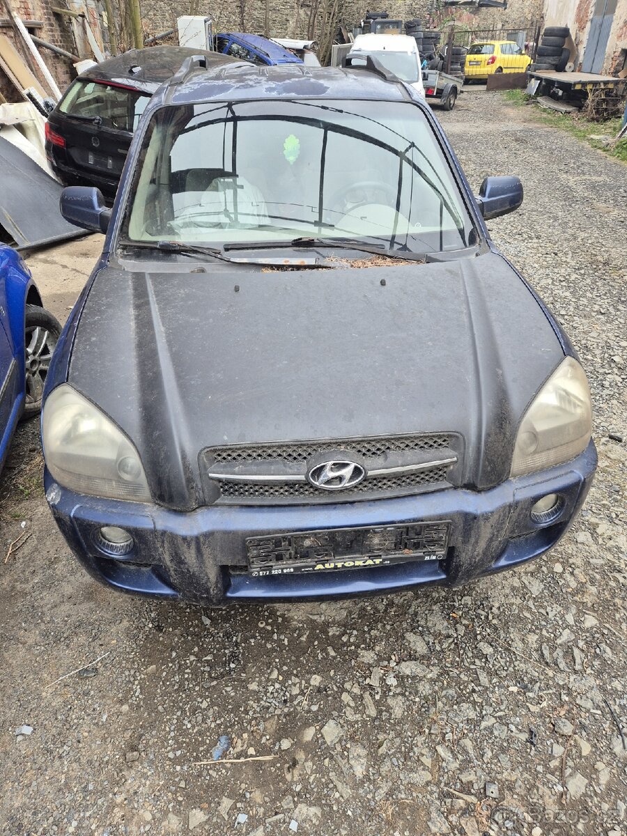 Hyundai Tucson 2.0crdi převodovka 5q,rozvodovka,diff.