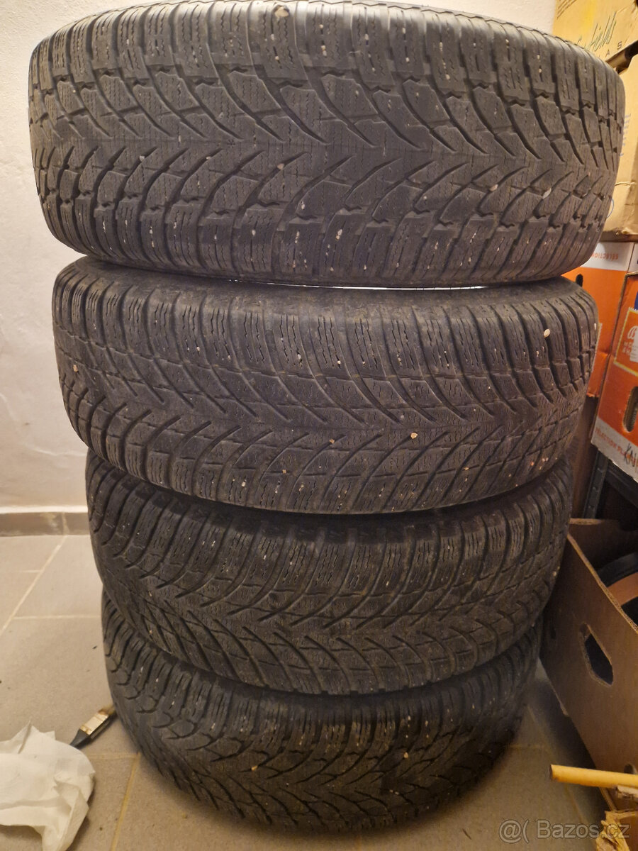 Zimní kola Nissan 17", ALU disky, DOT 22+23