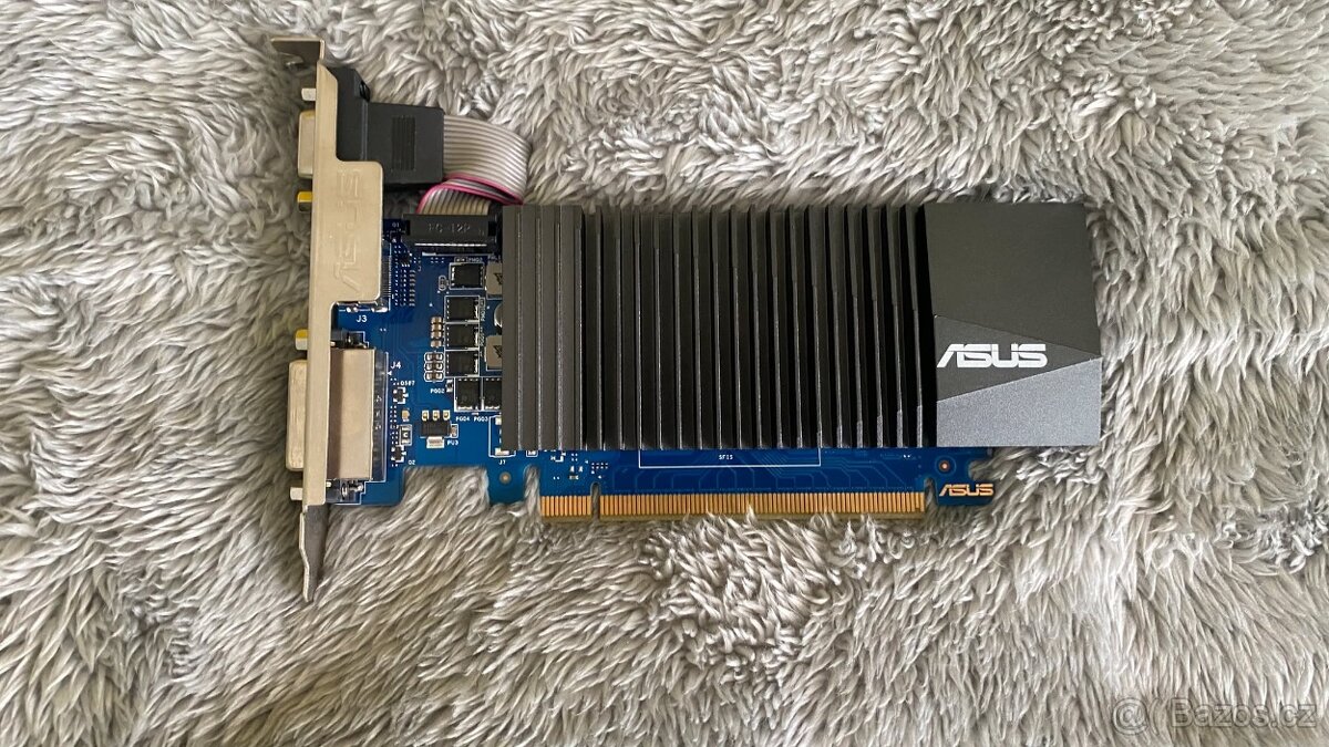 ASUS GeForce GT710-SL-2GD5-BRK-EVO (pasivní chlazení, tichá)