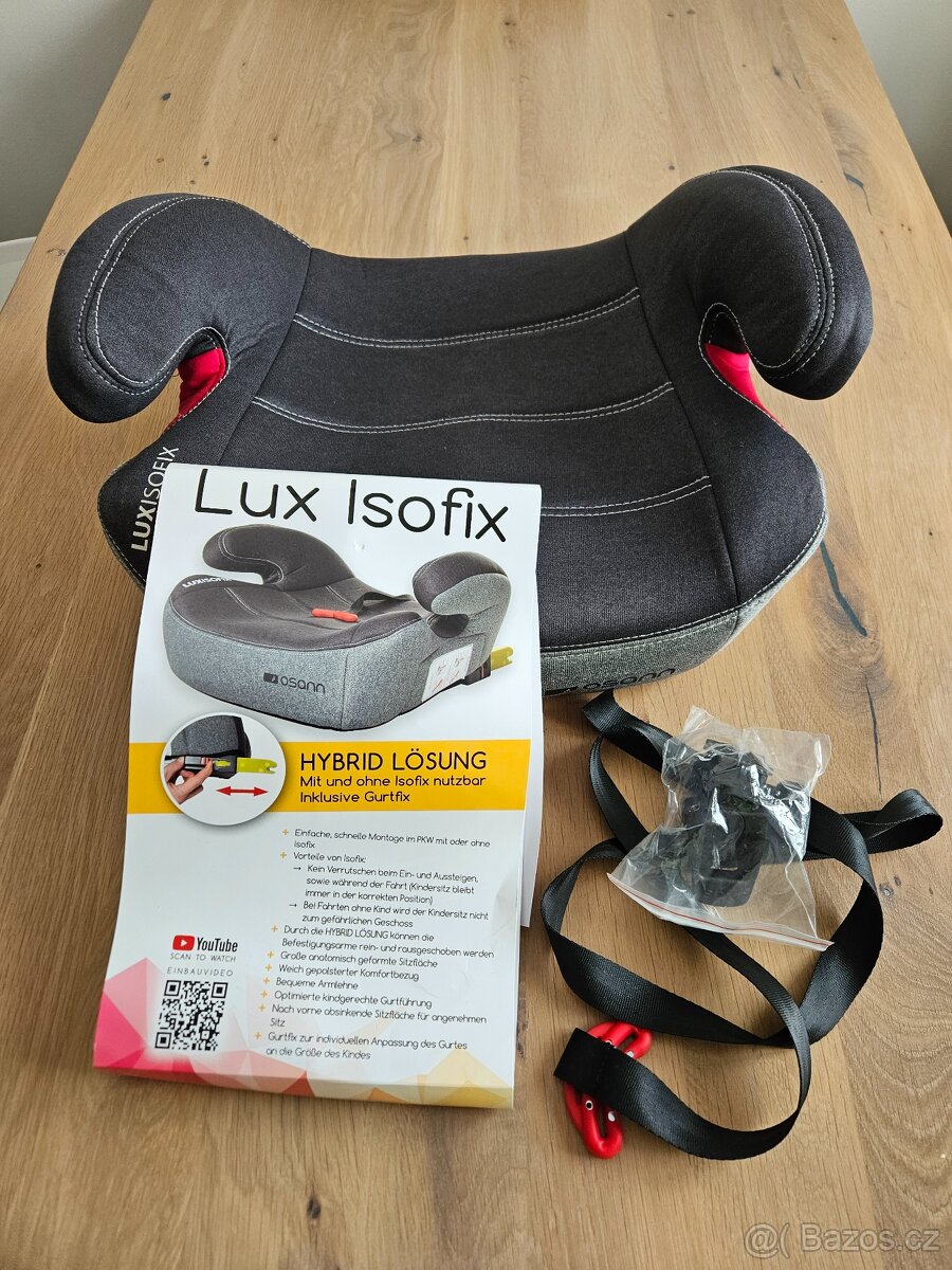 Dětský podsedák, Isofix