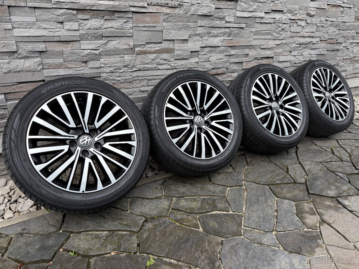 Originál kola VW PALMERSTONE 5x120 R18 Dunlop 255/45/18