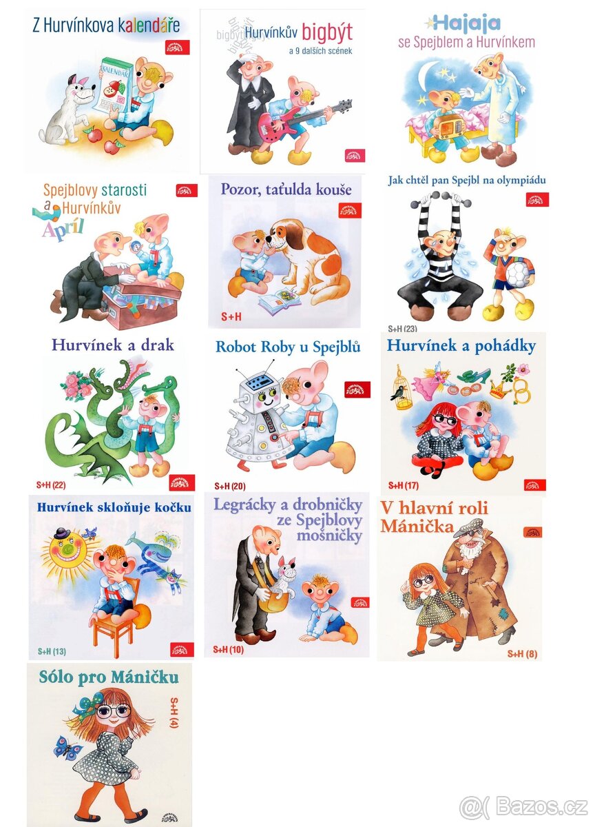 sháním CD - Hurvínek
