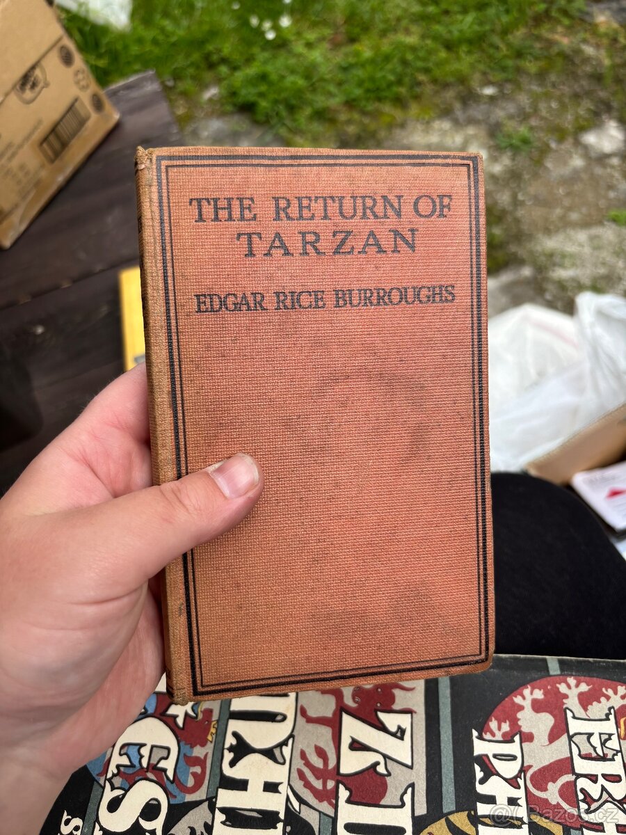 Sbírková kniha – The Return of Tarzan (E. R. Burroughs)