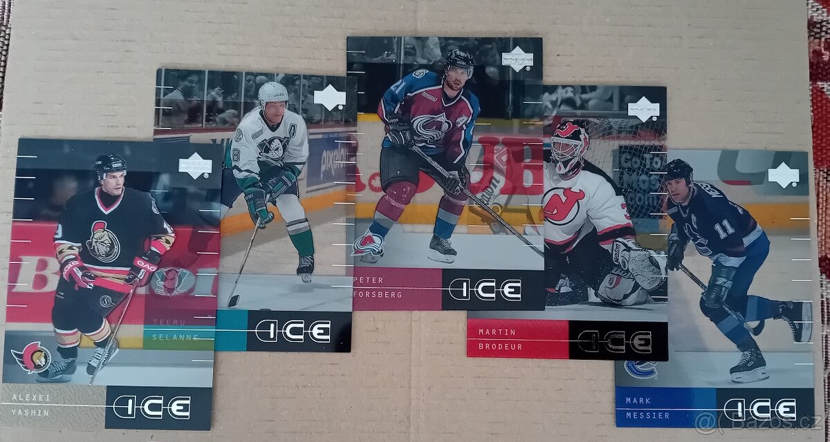 Hokejové karty, 1999 UpperDeck ICE