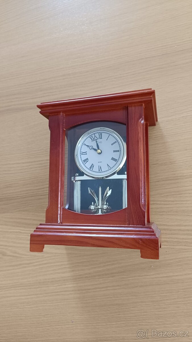 Stolní hodiny ročky dřevěné JVD HS3007.1