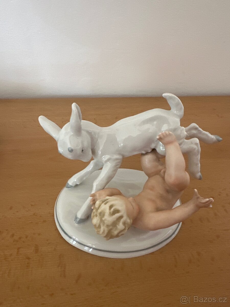 Porcelánová figurka Schaubach Kunst