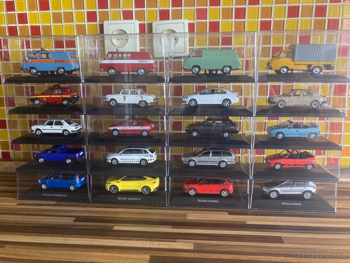 Škoda modely 1:43 DeAgostini
