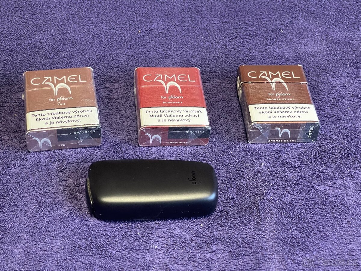 Ploom (zahřívací tabákový přístroj) + 3 krabičky