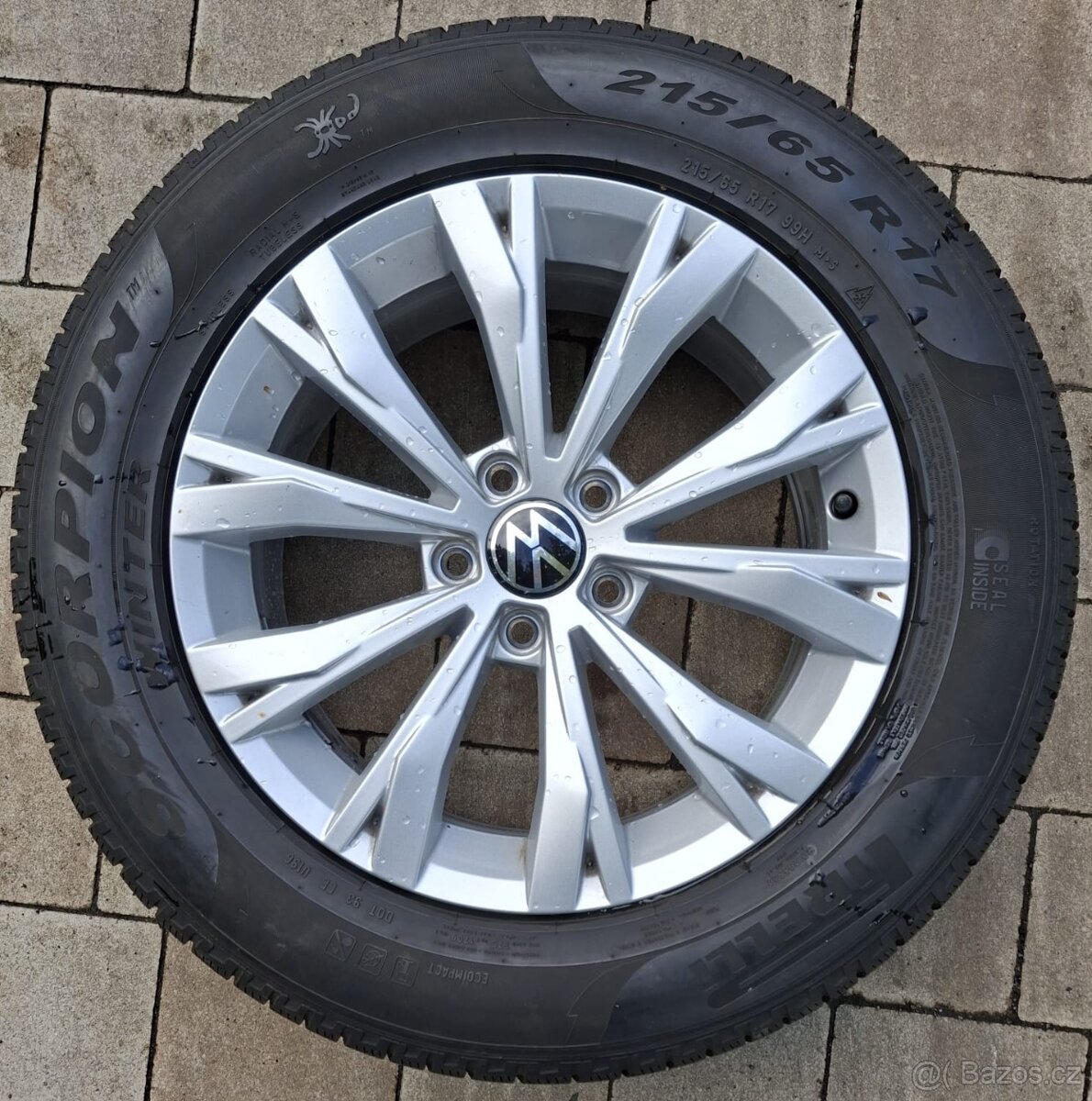 vw 17" Tiguan elektrony 215/65r17 zimní pneu