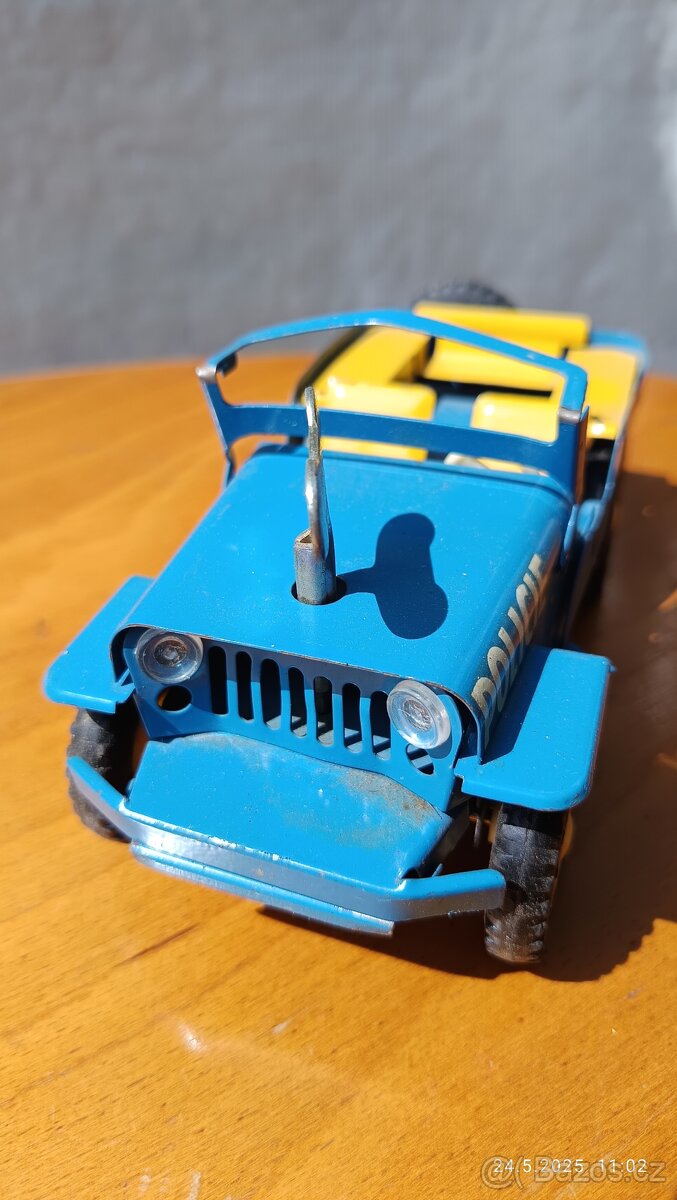 Plechová hračka -Jeep Willy - firmy Ites
