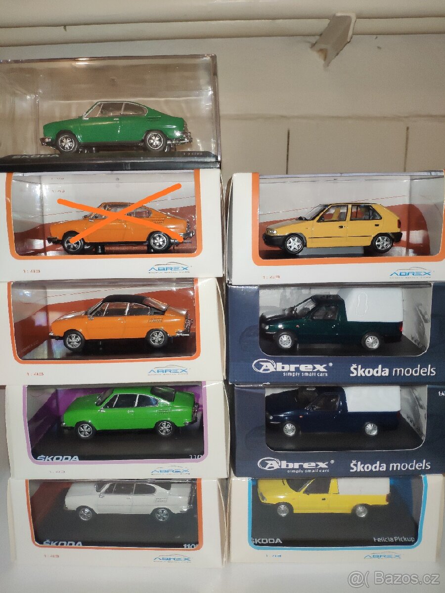 Abrex Škoda 110R + Felicia