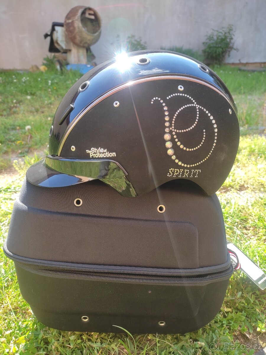 Jezdecká helma Casco Spirit Crystal