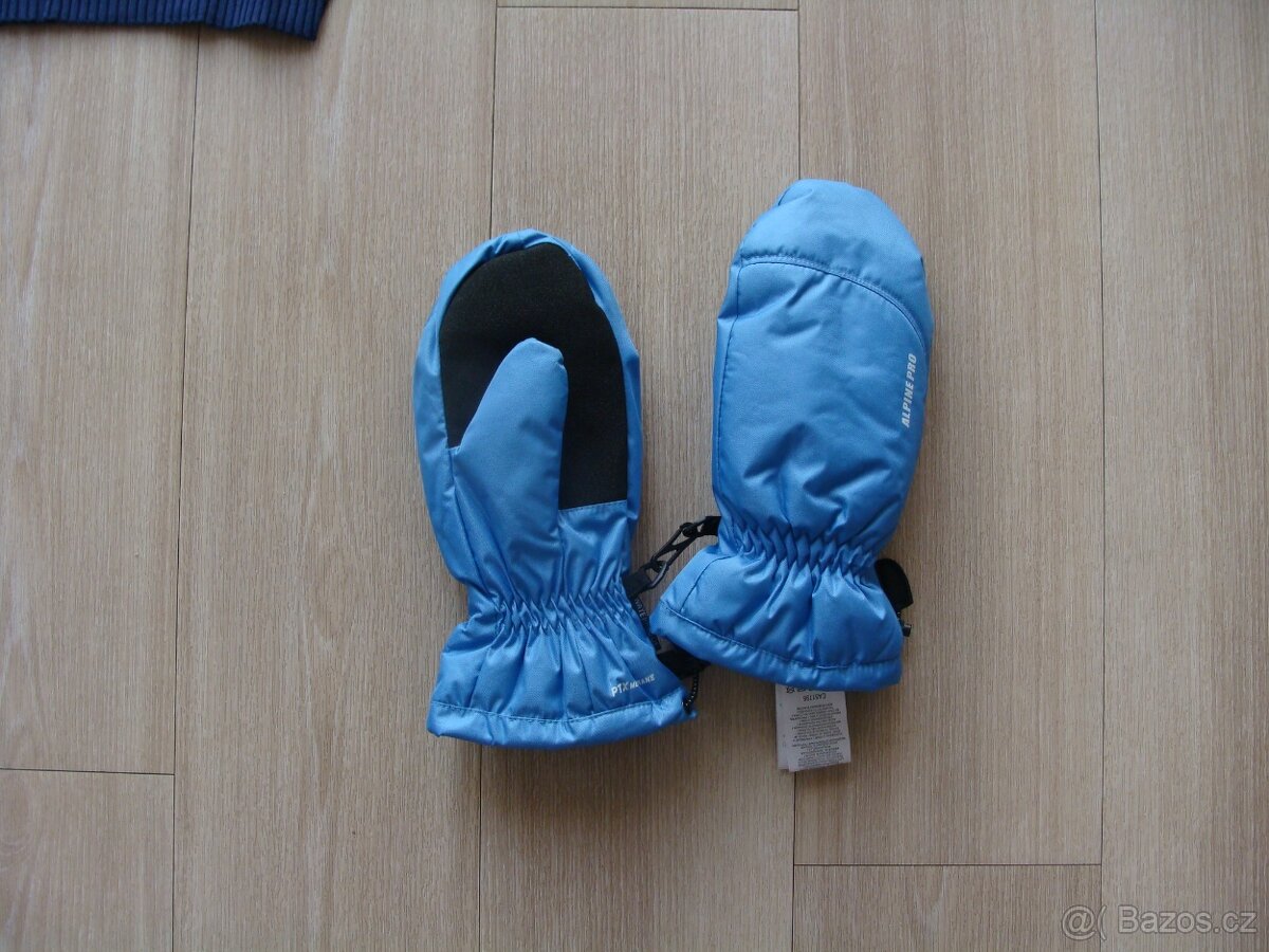 Zimní rukavice zn. Ziener vel. 4 a zn. Alpine Pro, vel . L