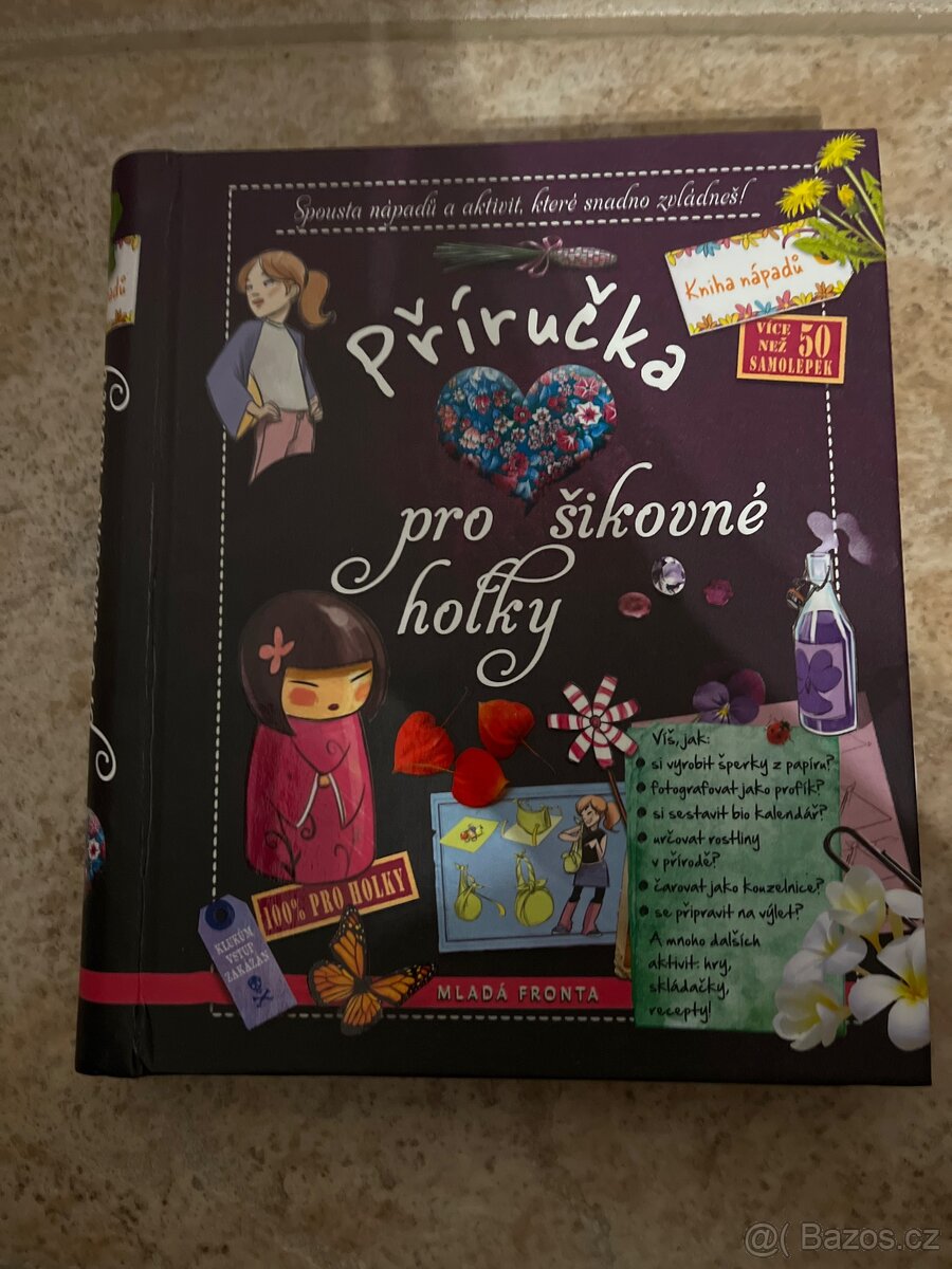 Kniha- Příručka pro šikovné holky