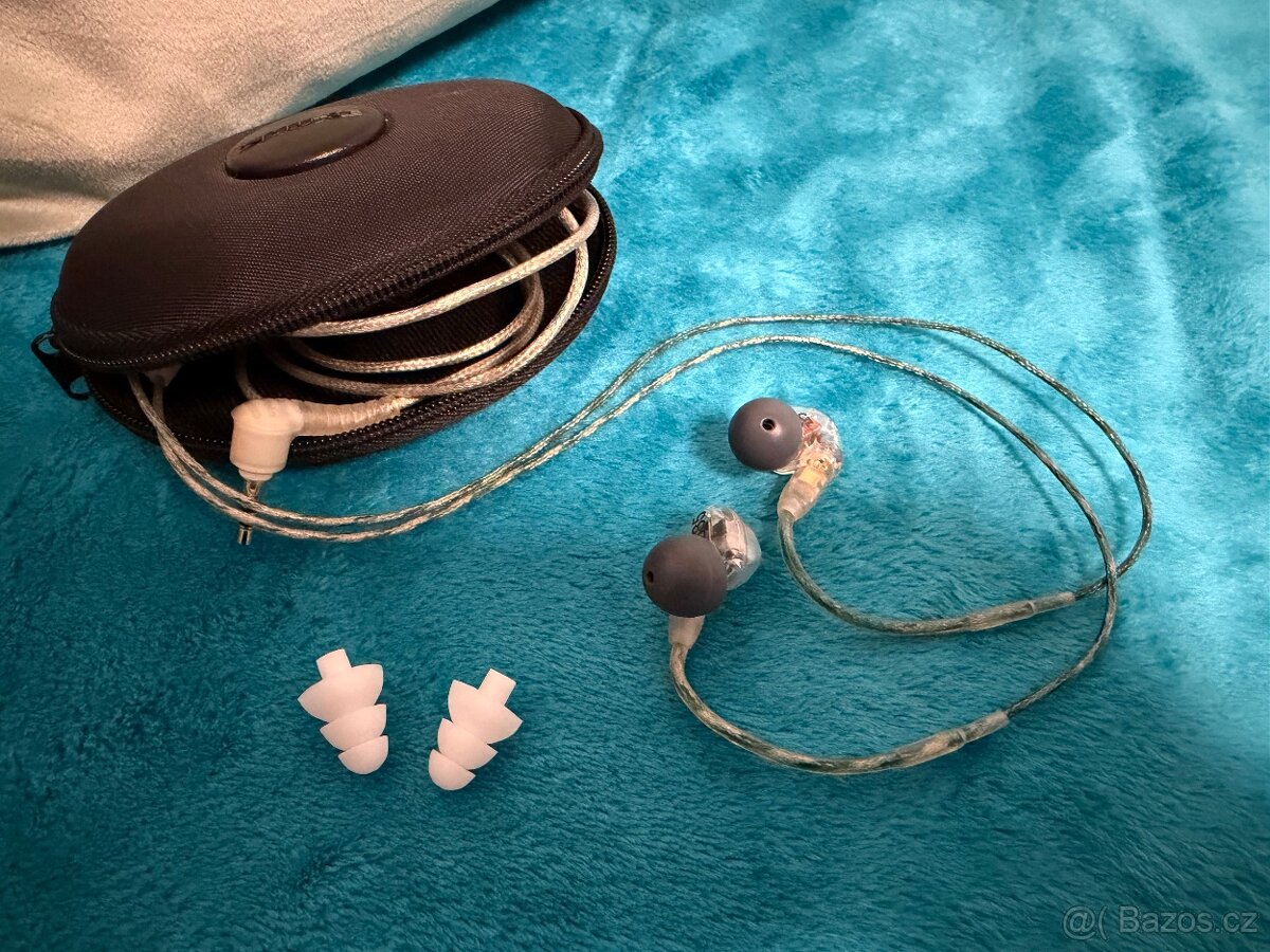 SHURE SE535 třípásmová sluchátka