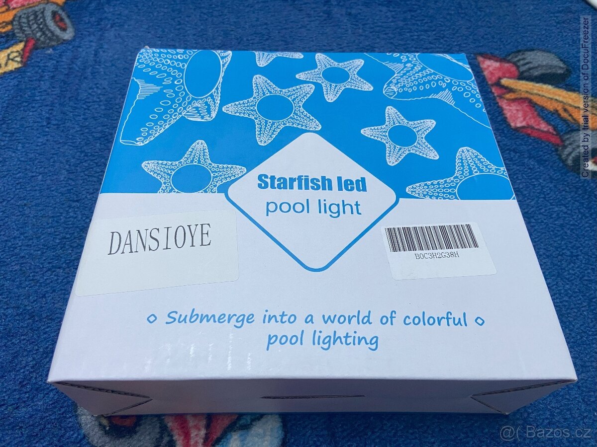 3x DANSIOYE LED bazénové světlo s RGB a aplikací