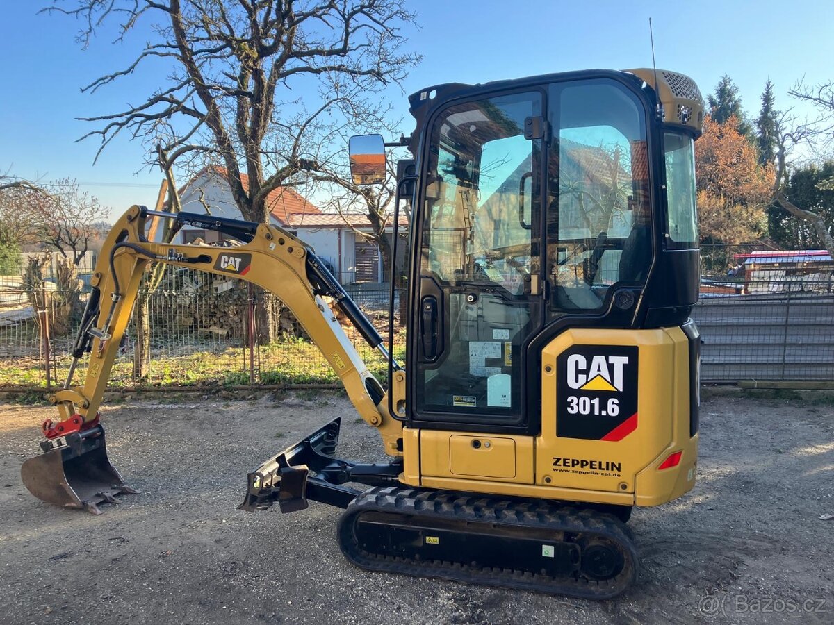 Prodám minibagr CAT 301.6