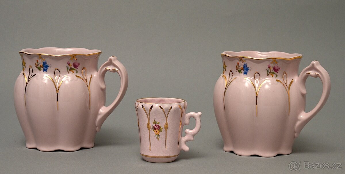 Růžový porcelán - sbírka
