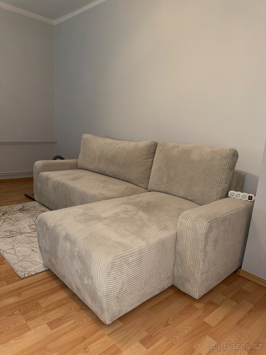 Sedací souprava SHARA - krémová