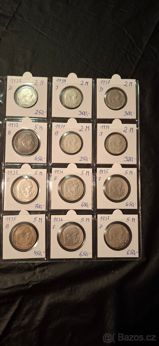 Prodám 2 a 5marky