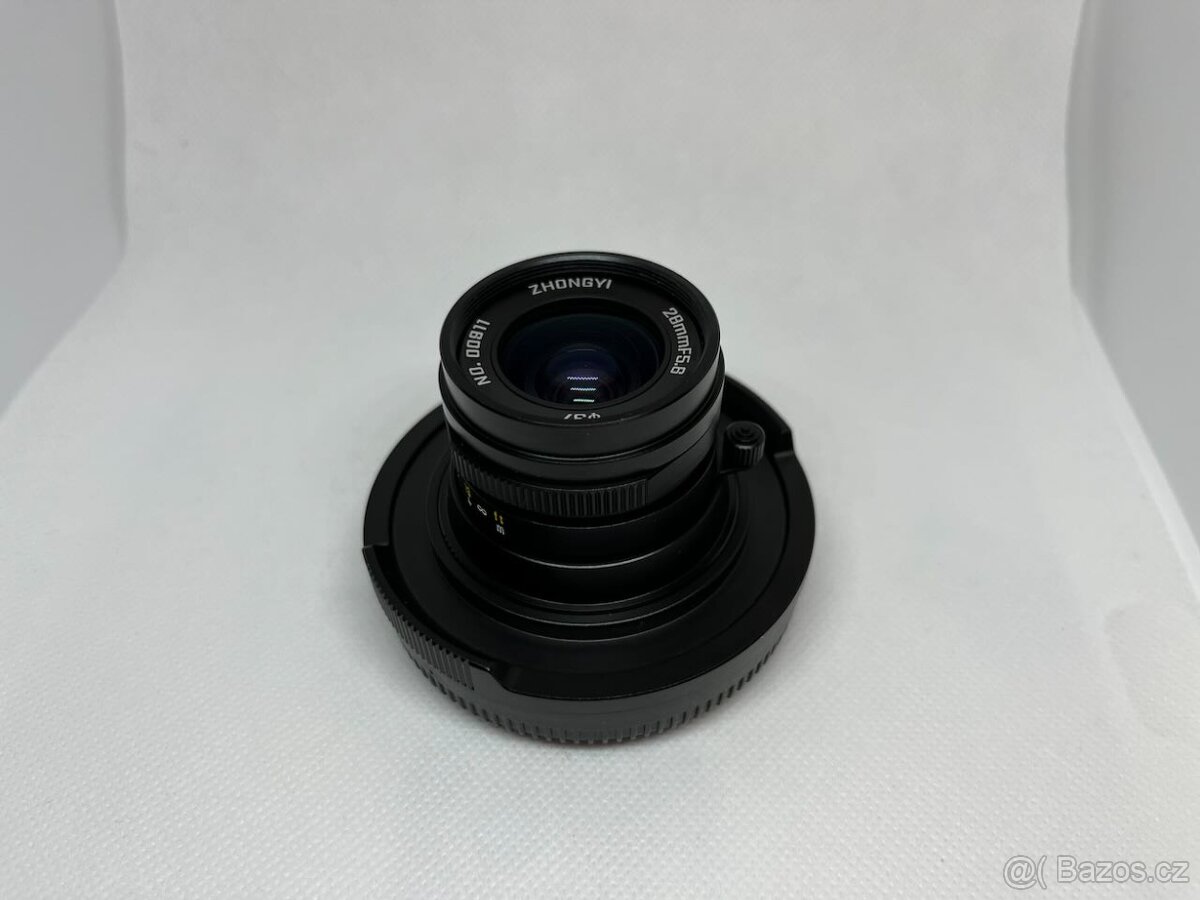 Zhongyi 28mm F5.6 MF pre Fuji GFX