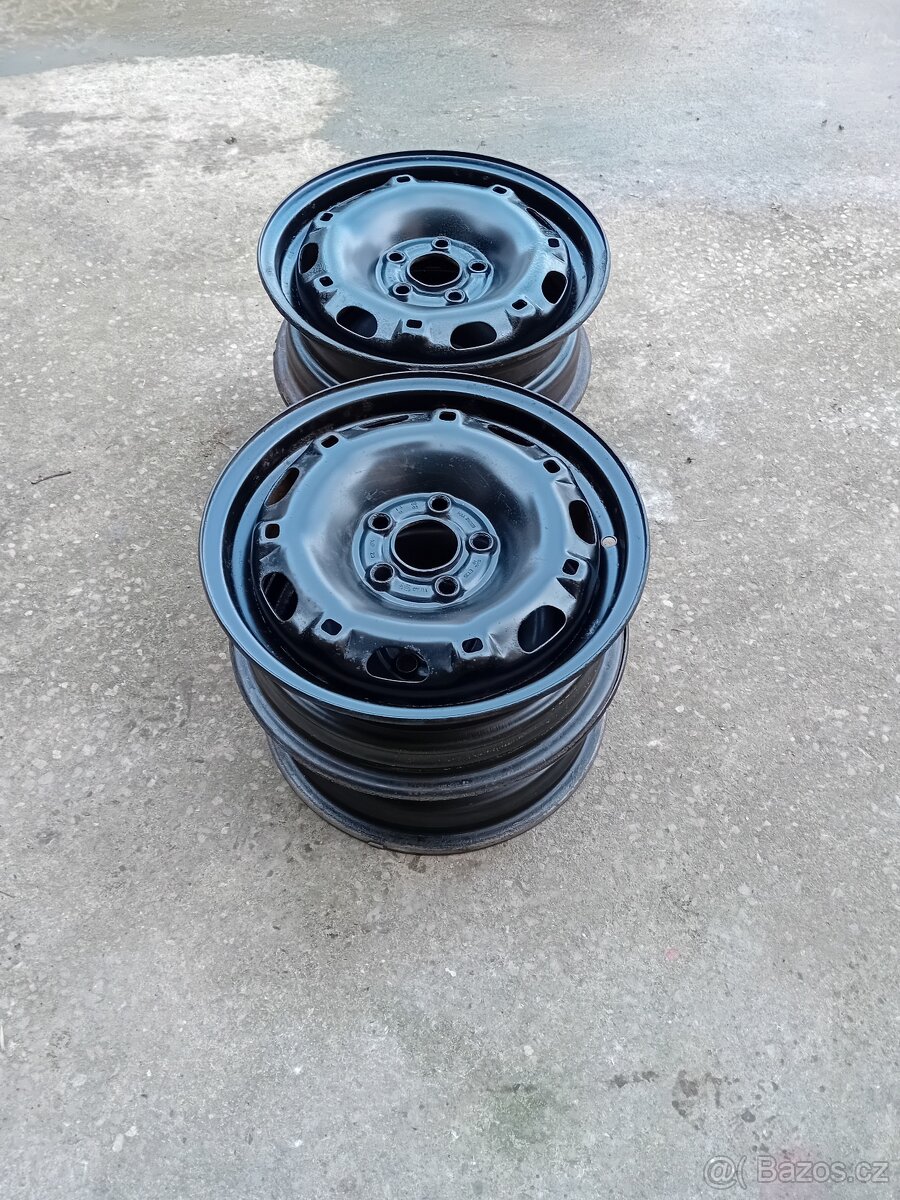 Fabia I. a II. plechové disky 14"