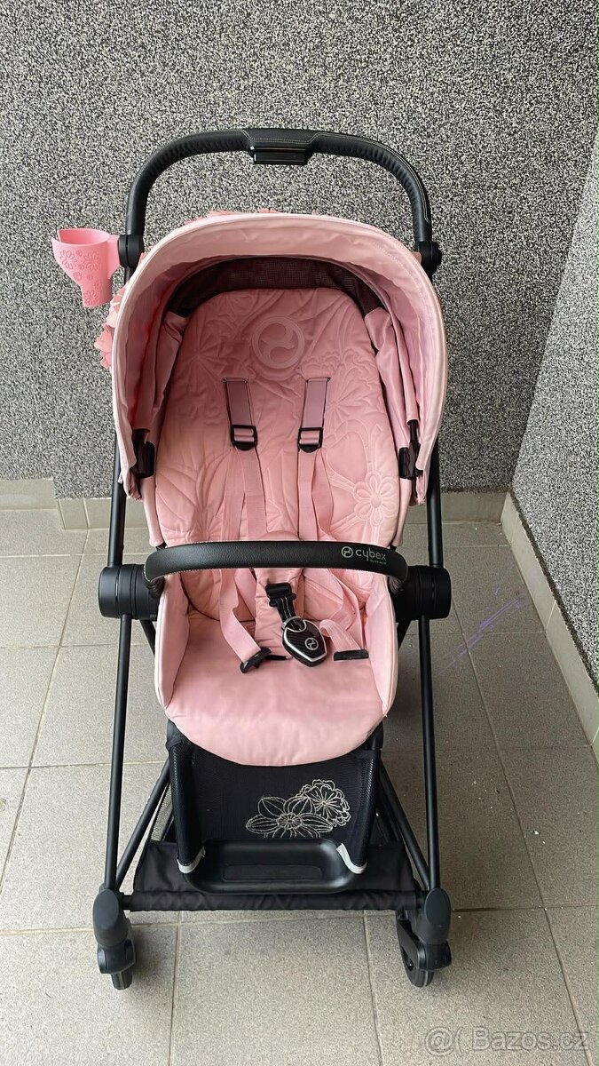 Cybex Mios flowers pink