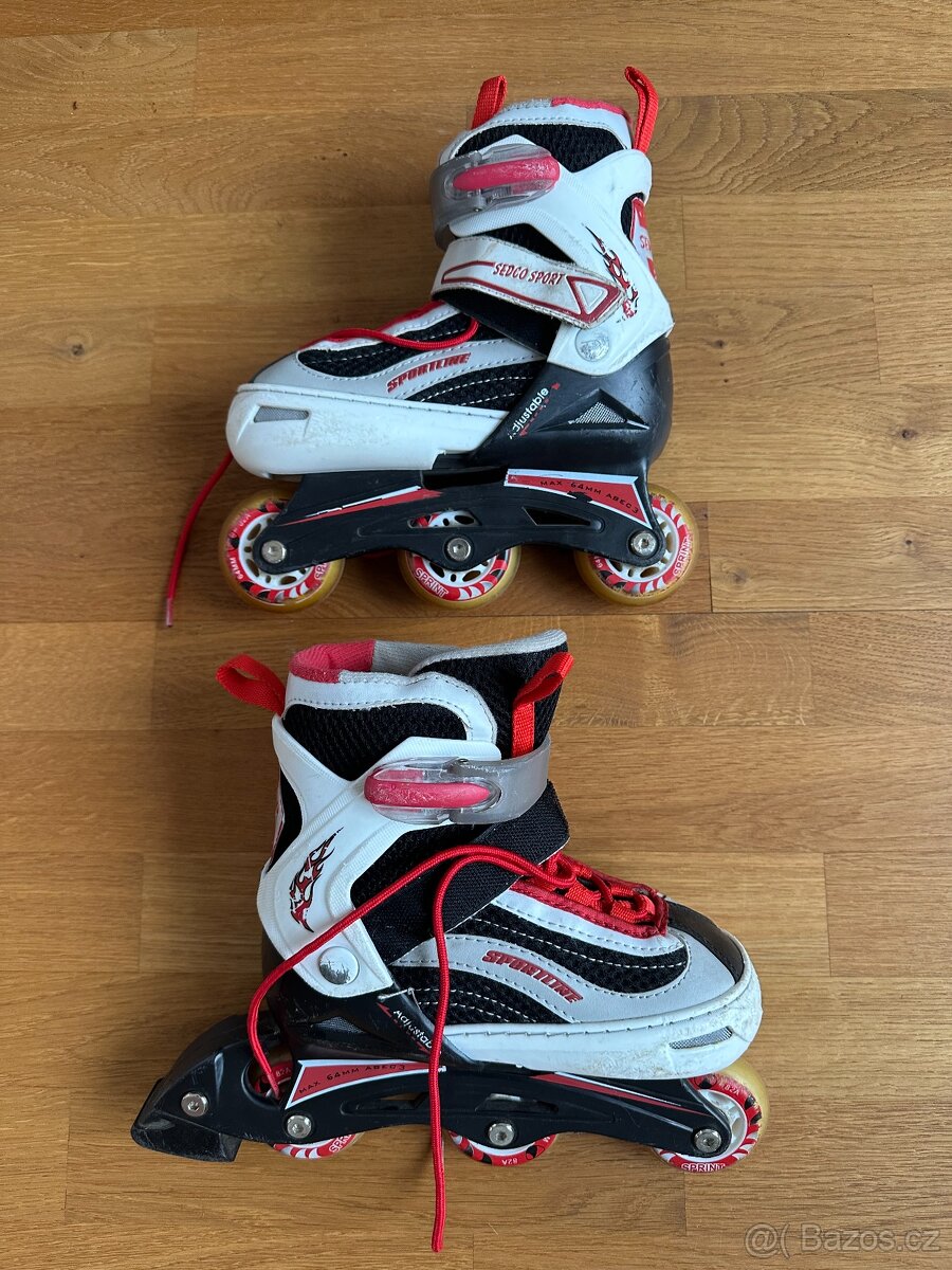 dětské in-line brusle vel. 28 - 31