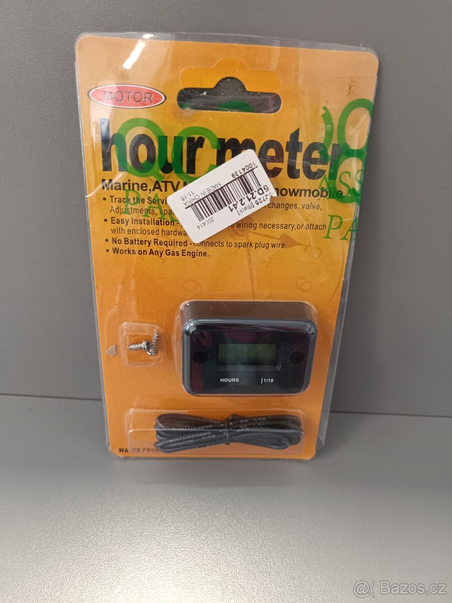 Digitální měřič motohodin