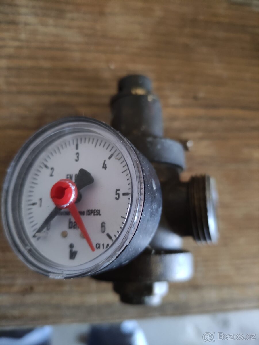 Redukční ventil 1", 1 až 6 bary - regulátor tlaku