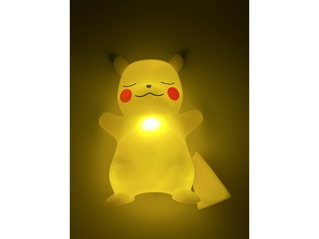 Roztomilá noční lampička Pokémon s motivem Pikachu