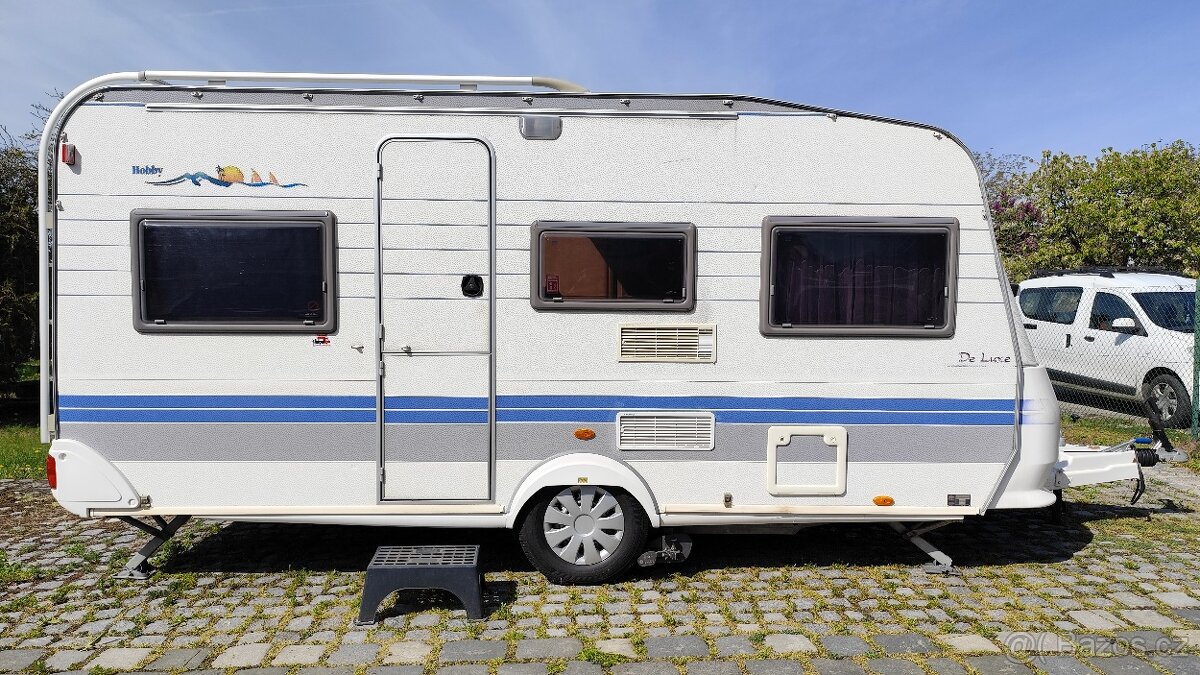 Prodej karavanu Hobby 450 De Luxe r.v. 1998