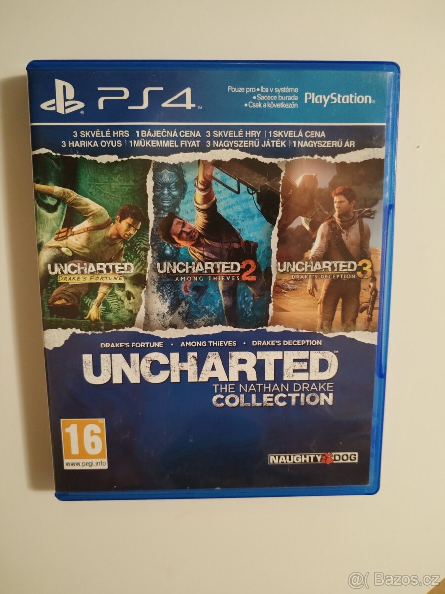 Ps4 hry TOP stav Uncharted