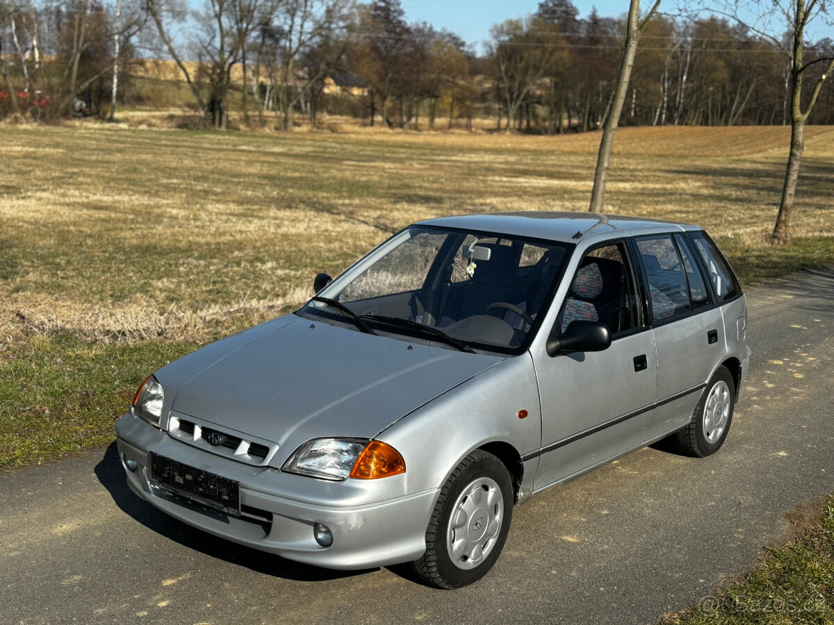 Subaru Justy 1.3i 63kW, 4x4, Klima, Servo, Manual, Nová STK