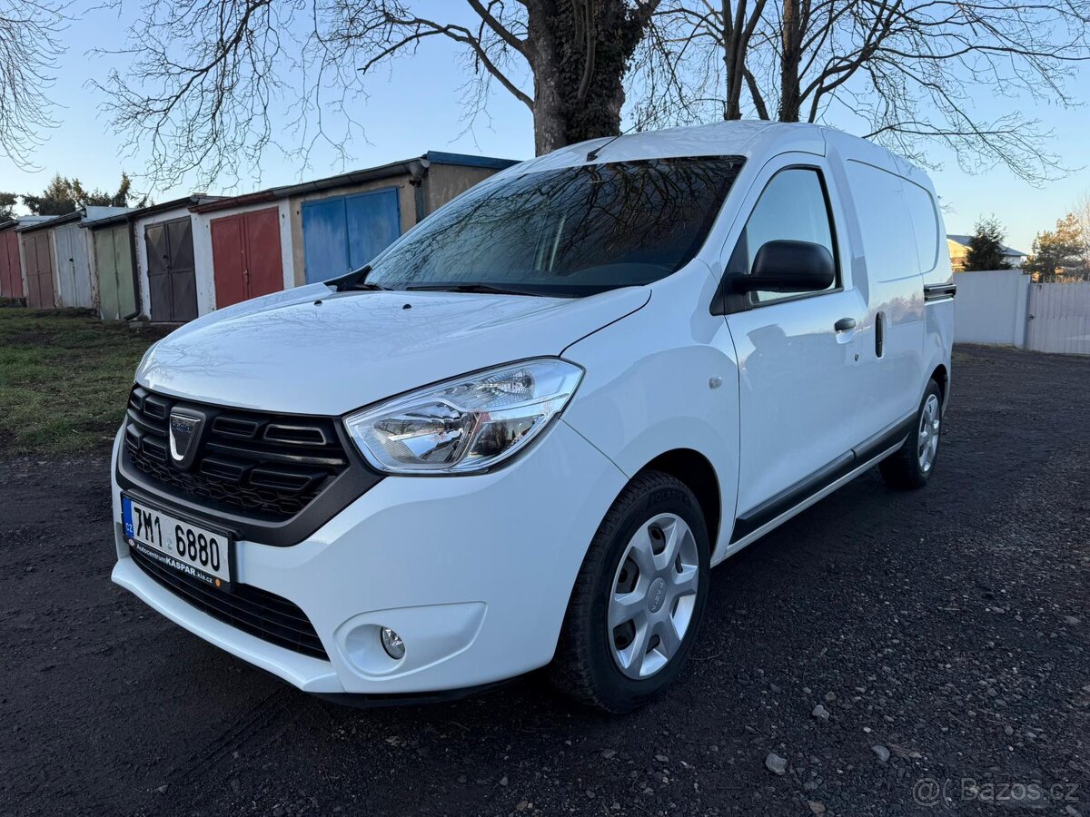 Dacia Dokker 1.3TCe 75kW, ČR, po servise, 59 964km