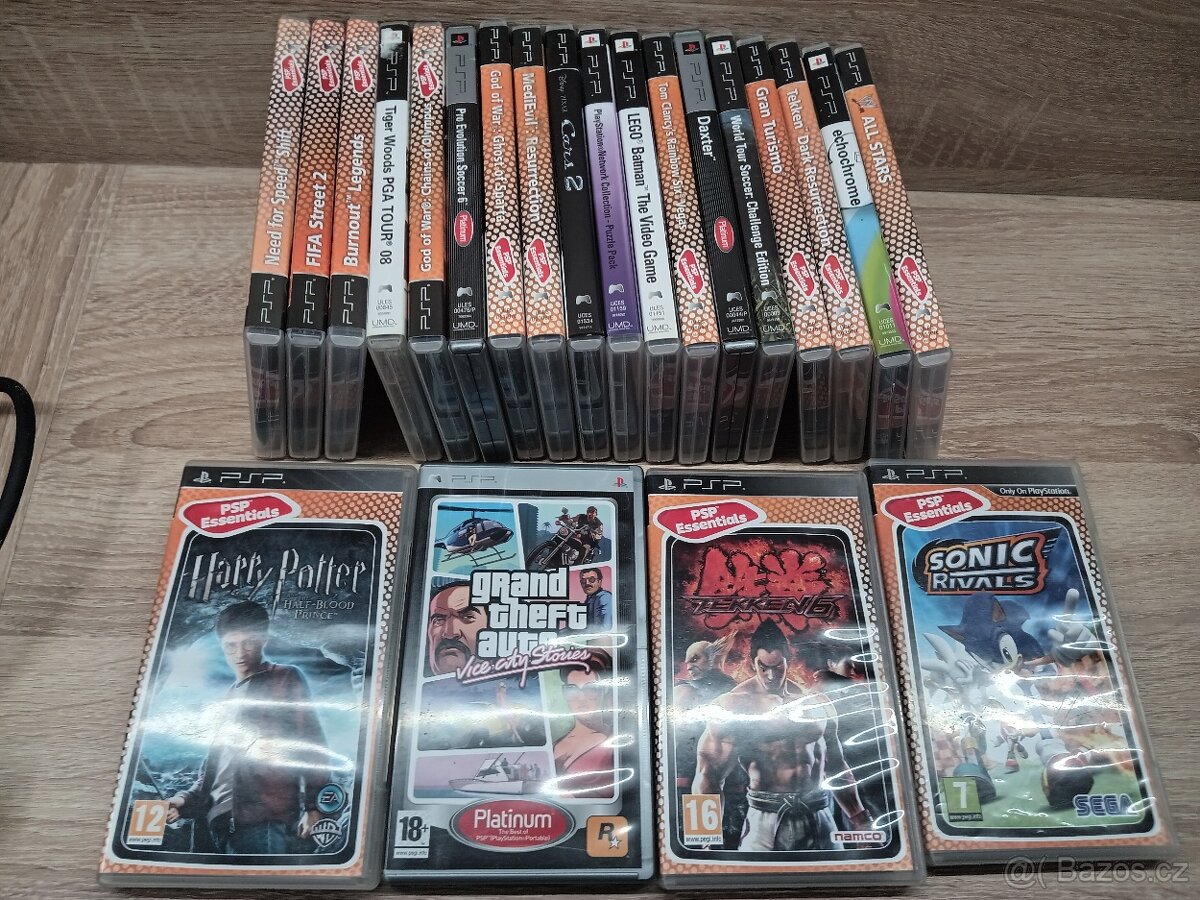 Hry na PlayStation 1,2,3,psp